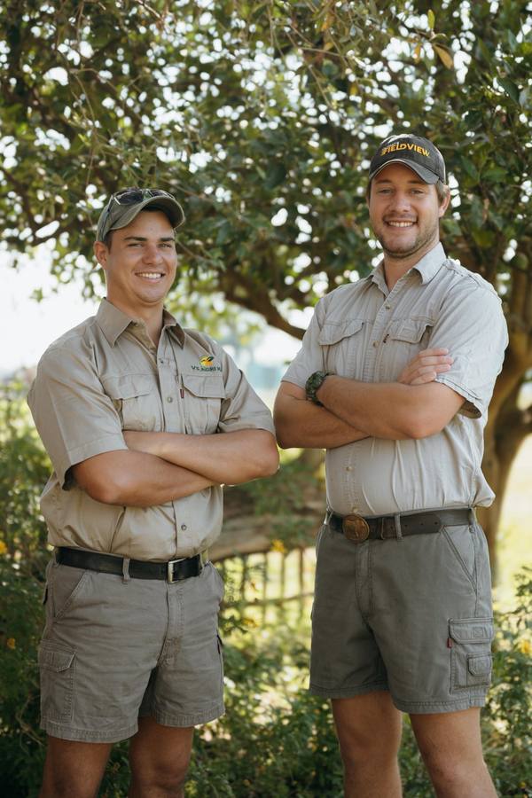 Carl-Heinz and Morné - AgriNatal Services owners, Winterton KZN